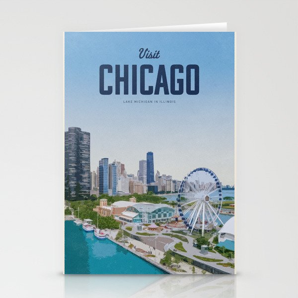 Visit Chicago Stationery Card Gallery Image 2
