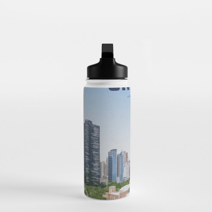 Visit Chicago Water Bottle Gallery Image 3