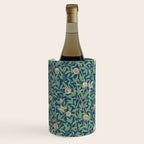 William Morris Bird and Pomegranate Blue Sage Wine Chiller Gallery Image 3