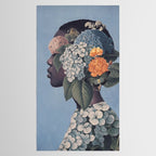 Floral Portrait 37 Tablecloth Gallery Image 2