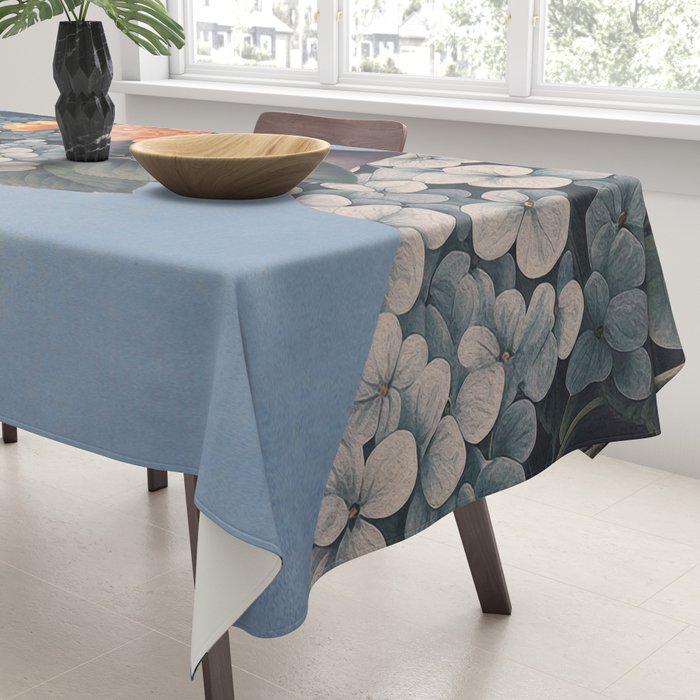Floral Portrait 37 Tablecloth Gallery Image 3