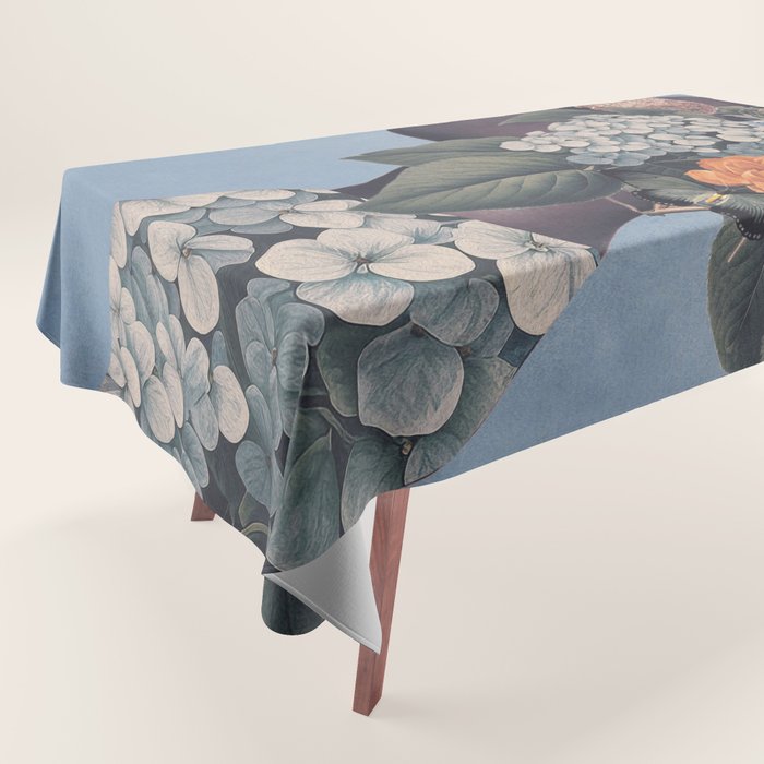 Floral Portrait 37 Tablecloth Gallery Image 1