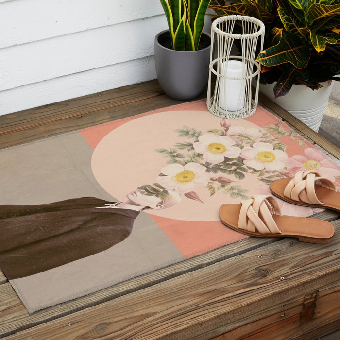 In Bloom 3 Outdoor Rug Gallery Image 2