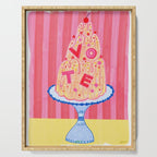 Mold the Future & Vote in Cherry Red Serving Tray Gallery Image 1