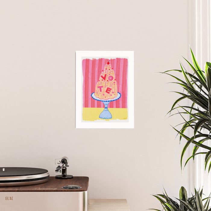 Mold the Future & Vote in Cherry Red Poster Gallery Image 2