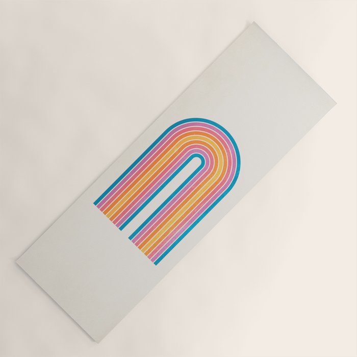 Vintage California Arch Yoga Mat Gallery Image 1