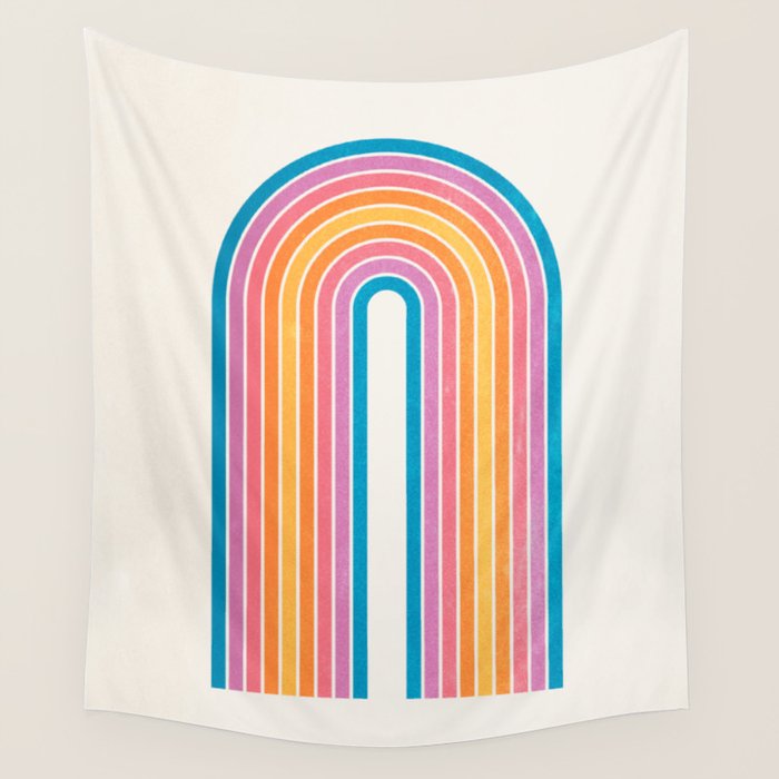 Vintage California Arch Wall Tapestry Gallery Image 4