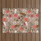 Cowboy Spirit Blooms Outdoor Rug Gallery Image 1