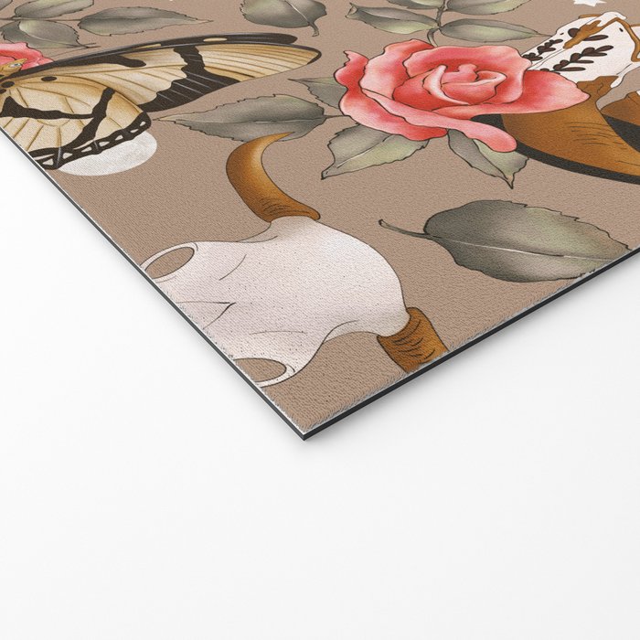 Cowboy Spirit Blooms Welcome Mat Gallery Image 2