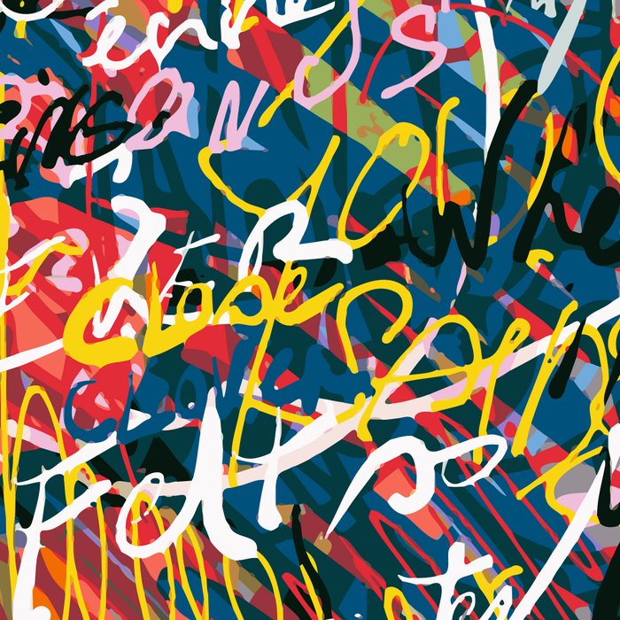 Graffiti Pop Art Writings Music by Emmanuel Signorino Coffee Mug Gallery Image 2