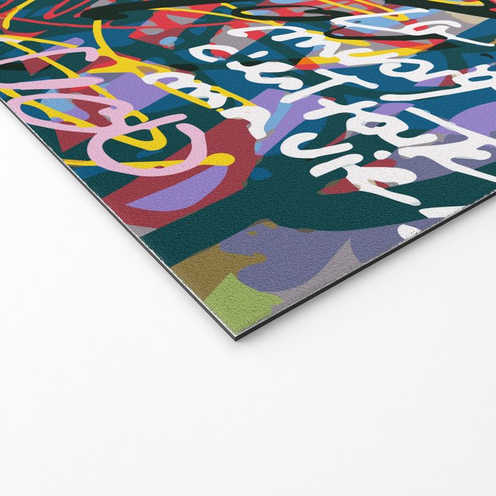Graffiti Pop Art Writings Music by Emmanuel Signorino Welcome Mat Gallery Image 2
