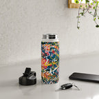Graffiti Pop Art Writings Music by Emmanuel Signorino Water Bottle Gallery Image 4