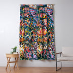 Graffiti Pop Art Writings Music by Emmanuel Signorino Window Curtain Gallery Image 5