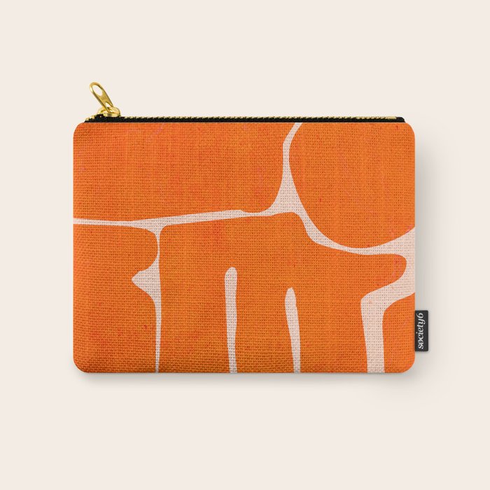 Modern Abstract Minimal Shapes 162/2 Carry All Pouch Gallery Image 1