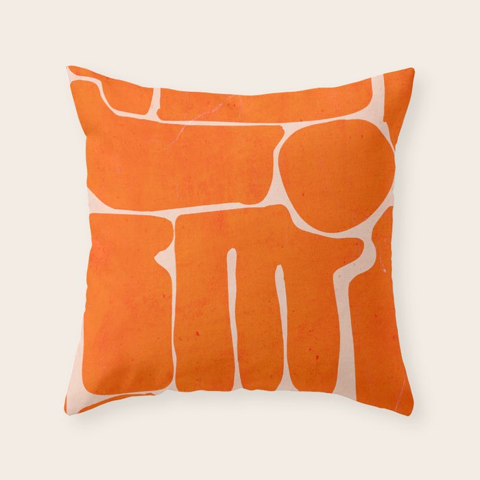 Modern Abstract Minimal Shapes 162/2 Throw Pillow Gallery Image 6