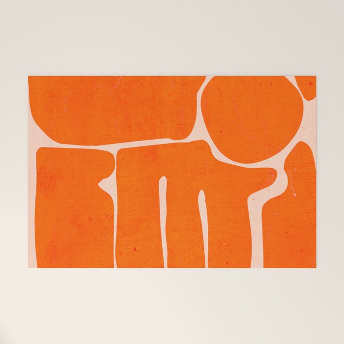 Modern Abstract Minimal Shapes 162/2 Welcome Mat Gallery Image 1