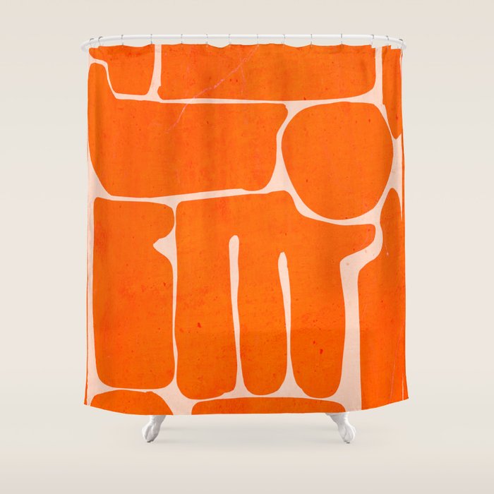 Modern Abstract Minimal Shapes 162/2 Shower Curtain Gallery Image 1