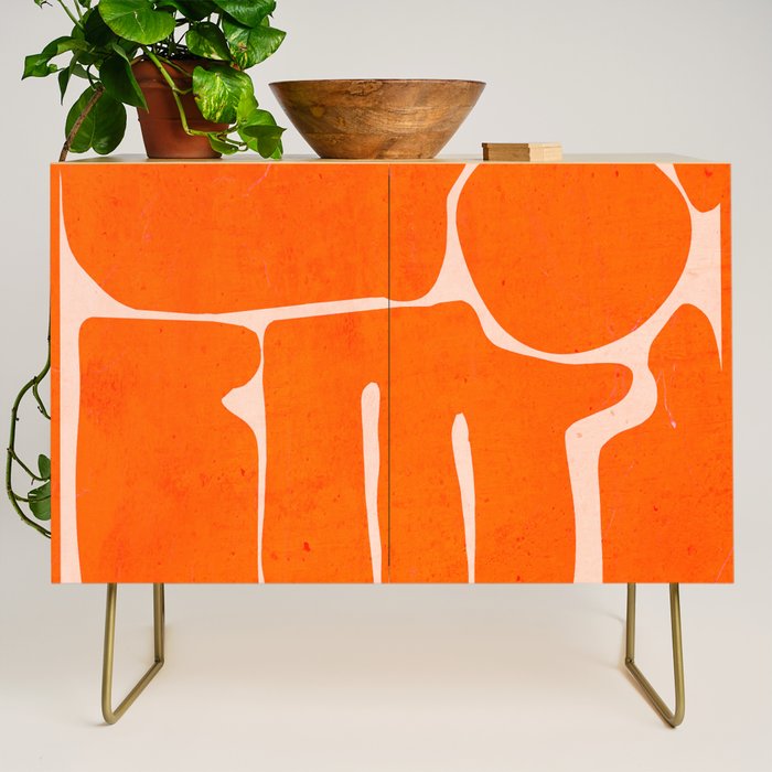 Modern Abstract Minimal Shapes 162/2 Credenza Gallery Image 1
