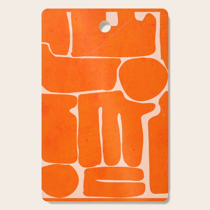 Modern Abstract Minimal Shapes 162/2 Cutting Board