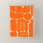 Modern Abstract Minimal Shapes 162/2 Mini Art Print Gallery Image 1