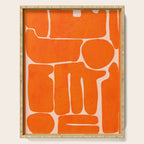 Modern Abstract Minimal Shapes 162/2 Serving Tray Gallery Image 1
