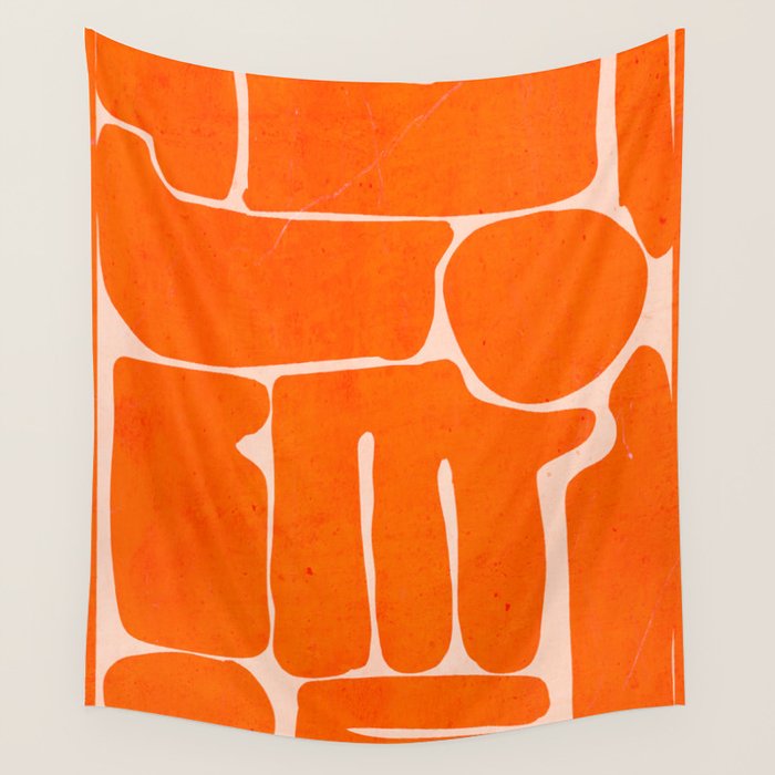 Modern Abstract Minimal Shapes 162/2 Wall Tapestry Gallery Image 4