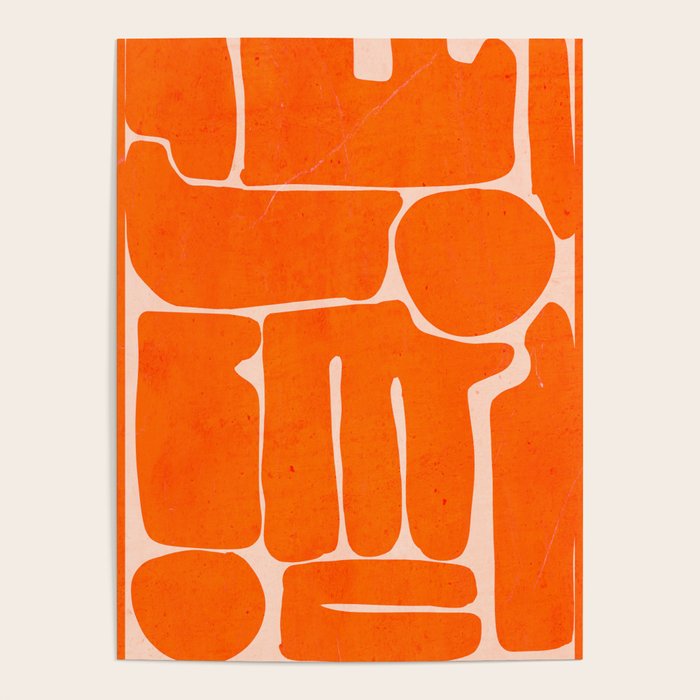 Modern Abstract Minimal Shapes 162/2 Poster Gallery Image 1