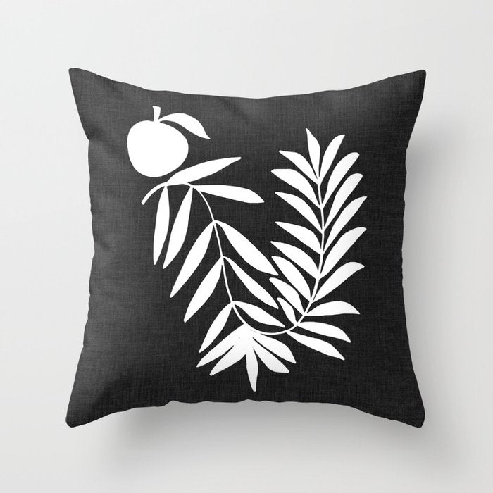 Citrus Vine ii Throw Pillow Gallery Image 1