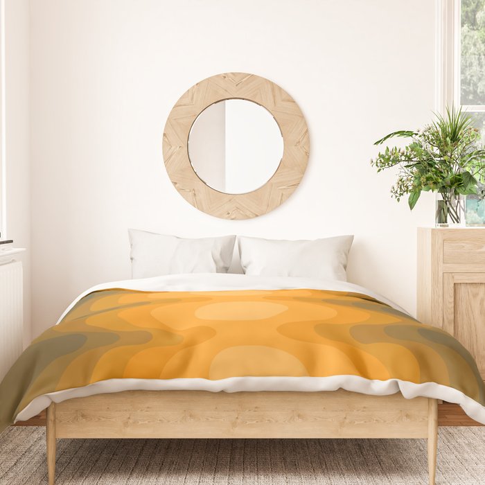 Maize Echo Out Duvet Cover Gallery Image 3
