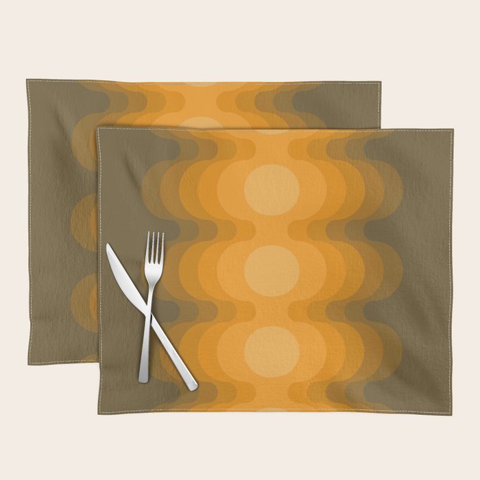 Maize Echo Out Placemat Gallery Image 1