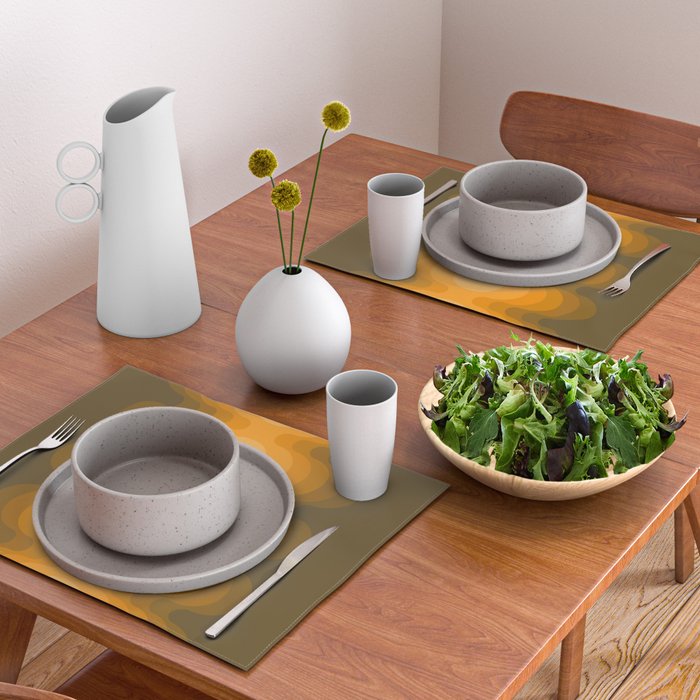 Maize Echo Out Placemat Gallery Image 2