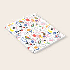 Surealism Art Miro Style Pattern Notebook Gallery Image 2
