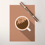 Coffee Cat 6 Wrapping Paper Gallery Image 1