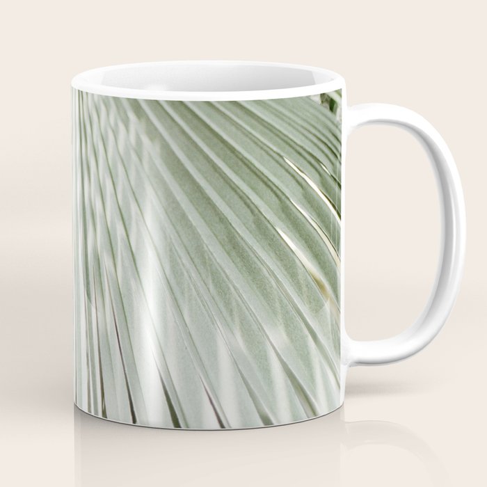 Botanical garden close up | Palm leaf detail | Fine art photography print Coffee Mug Gallery Image 1