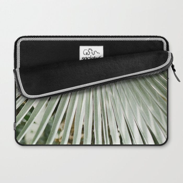 Botanical garden close up | Palm leaf detail | Fine art photography print Laptop Sleeve Gallery Image 2