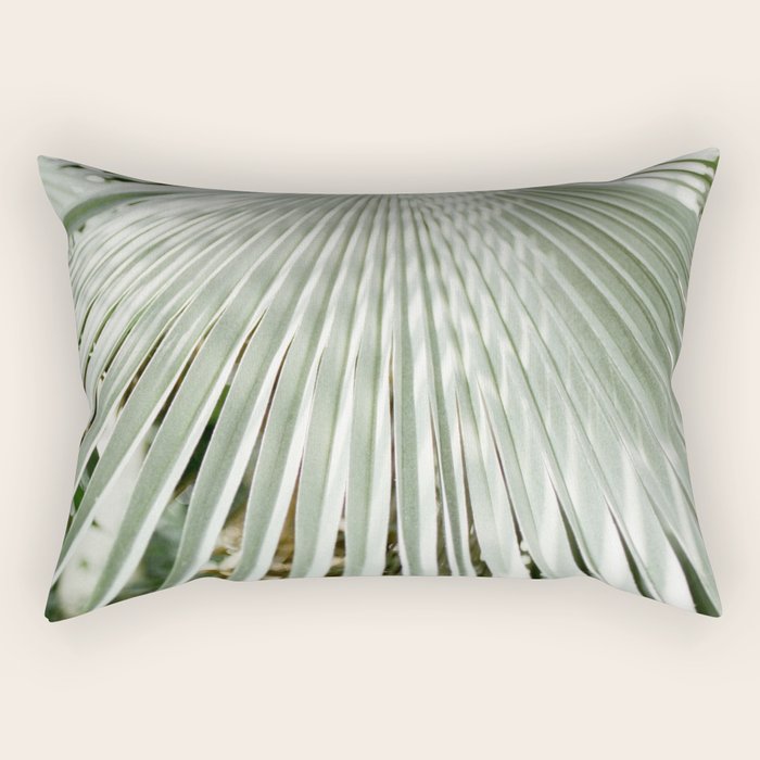 Botanical garden close up | Palm leaf detail | Fine art photography print Rectangular Pillow Gallery Image 2