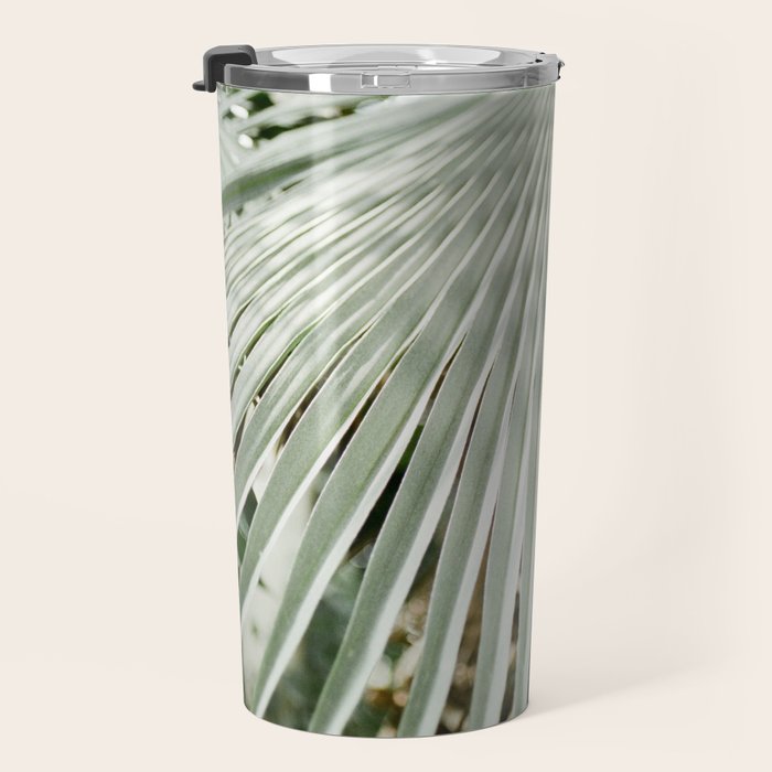Botanical garden close up | Palm leaf detail | Fine art photography print Travel Mug Gallery Image 3