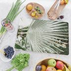 Botanical garden close up | Palm leaf detail | Fine art photography print Cutting Board Gallery Image 2