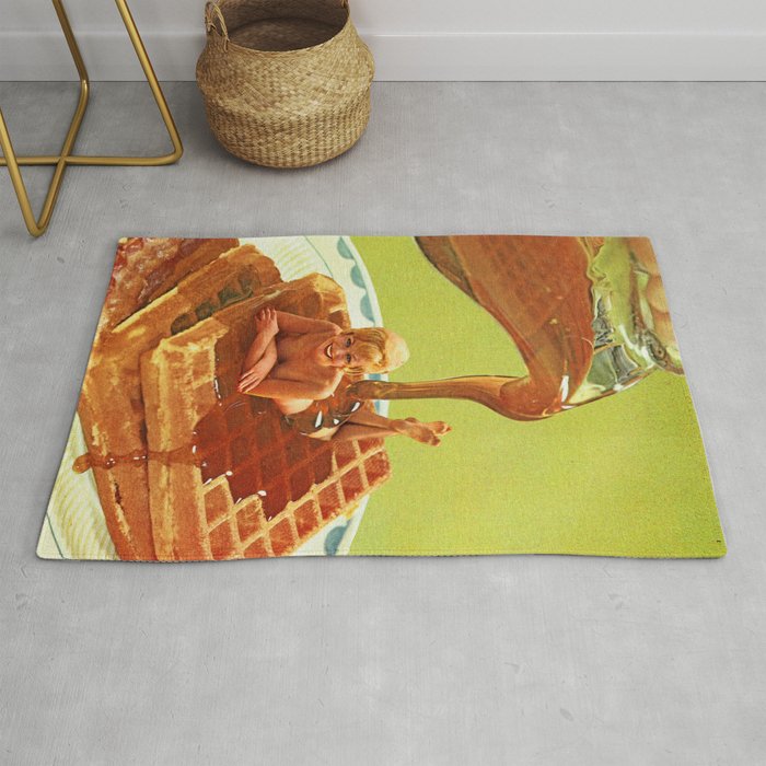 Pour some syrup on me - Breakfast Waffles Rug Gallery Image 1