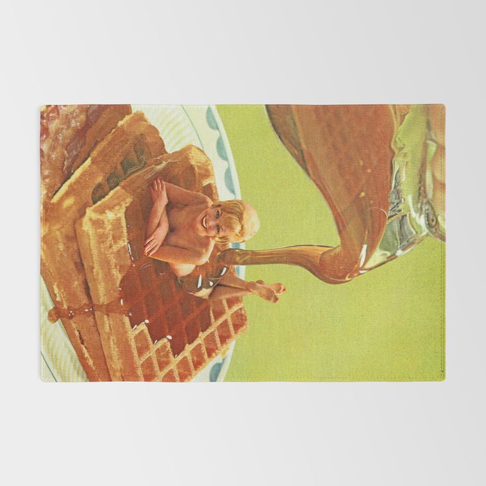Pour some syrup on me - Breakfast Waffles Rug Gallery Image 2