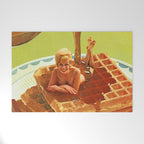 Pour some syrup on me - Breakfast Waffles Welcome Mat Gallery Image 1