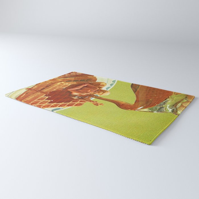 Pour some syrup on me - Breakfast Waffles Rug Gallery Image 3