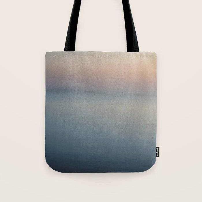 By the Sea - seascape abstract ocean photograph Tote Bag Gallery Image 1