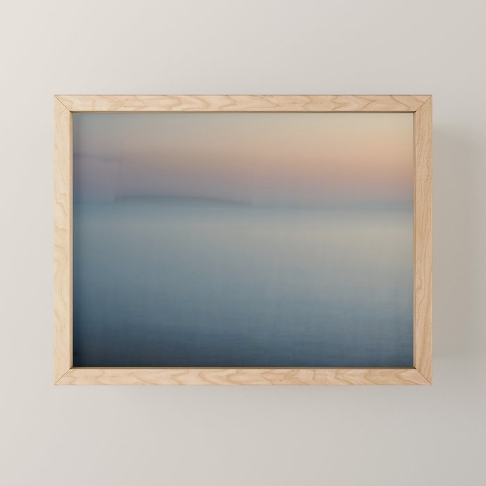 By the Sea - seascape abstract ocean photograph Mini Art Print Gallery Image 1