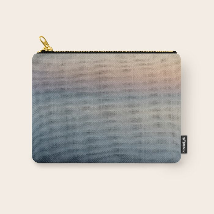 By the Sea - seascape abstract ocean photograph Carry All Pouch Gallery Image 1