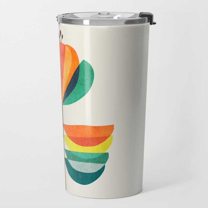 Whimsical Bloom Travel Mug Gallery Image 2
