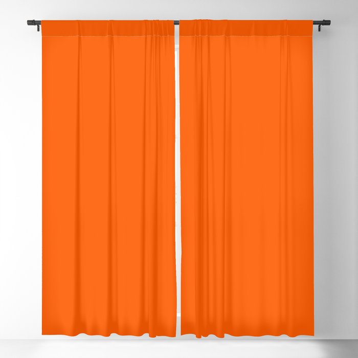 Orange Solid Color for Autumn Winter Collection  Window Curtain Gallery Image 5