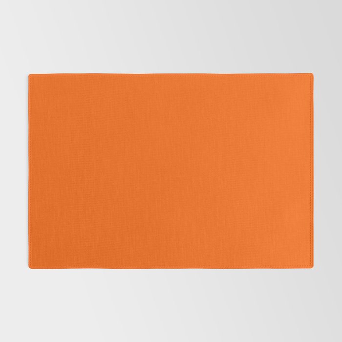 Orange Solid Color for Autumn Winter Collection  Rug Gallery Image 2
