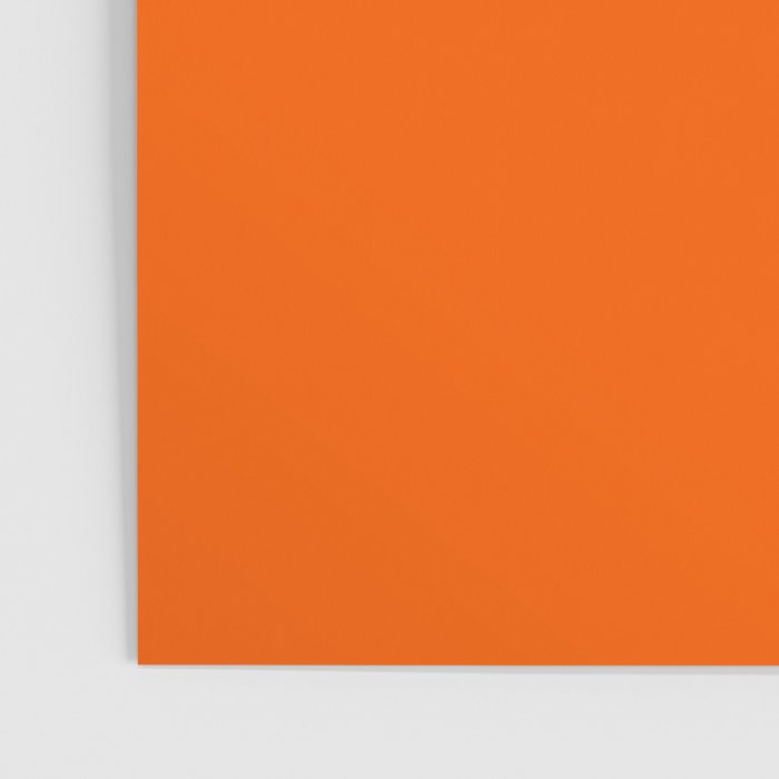 Orange Solid Color for Autumn Winter Collection  Poster Gallery Image 3