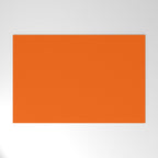 Orange Solid Color for Autumn Winter Collection  Welcome Mat Gallery Image 1
